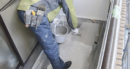 ベランダ・バルコニー防水工事