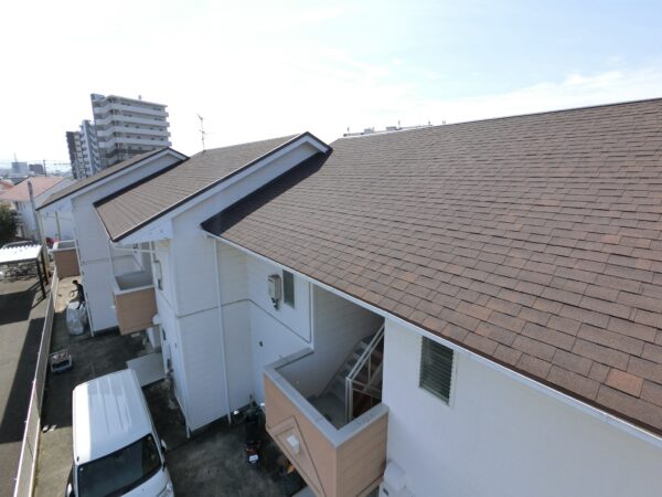 熊本市にて雨漏り修理屋・太陽光パネル設置工事〈ドーマーの撤去工事〉の施工後写真